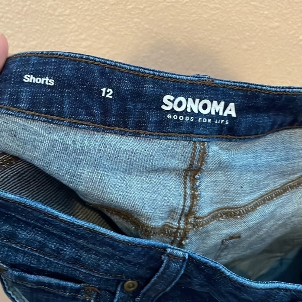 NWOT WOMENS SONOMA SHORTS SIZE 12​​​​​​​​​ - Picture 6 of 7